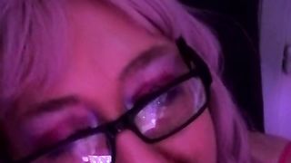 Uses Her Fuck Stick to Flash Her Dt Abilities