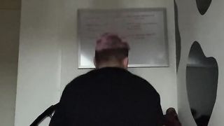 Trans dude alexander rails faux-cock