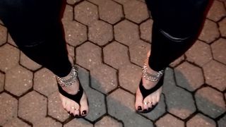 killer soles and spandex spin flops