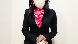 If the receptionist is kinky and has a faux-cock in her donk