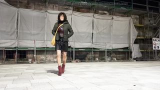 Fresh task -pee an filth my nylons with face mask (two)