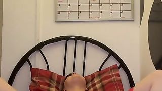 Trans fellow alexander plays with his cooch in underwear