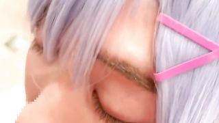 Re:Zero Rem MANGA PORN femboy cosplayer dt while in fever