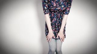 Crossdresser taunts you in a uber-sexy summer sundress