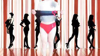 Lovely Thight Mini-Skirt White CD Super-Hot Dancing