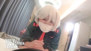 Gundam Miorine Cosplayer Gives Hand Job And Gets Plumbed, Asian Anime Costume Play Part.six
