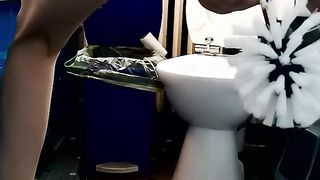 Sissy piss, pee &toilet eating(tessatrash)