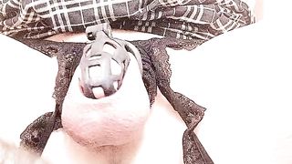 White overcome getting off