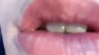 Femboy Erika Furudo Gobbling and smooching IRL (Giantess Vore)