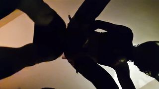 Spntaneous pummeling makes Davine jizm firm