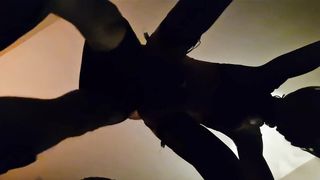 Spntaneous pummeling makes Davine jizm firm