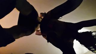 Spntaneous pummeling makes Davine jizm firm