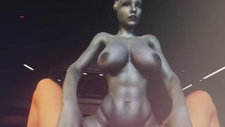 You're getting banged by a super-cute lil' alien nymph