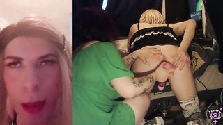 Girl-On-Girl Ass-Fuck Sissy Draining & Going Knuckle Deep Polieana And Jessica Bloom