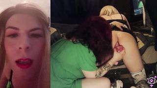 Girl-On-Girl Ass-Fuck Sissy Draining & Going Knuckle Deep Polieana And Jessica Bloom