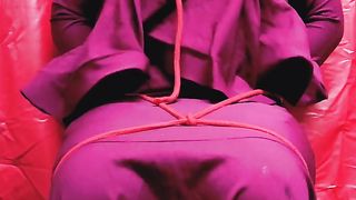 Elisya HIJAB Female Extraordinary BONDAGE & DISCIPLINE Jack Firm Part (7)