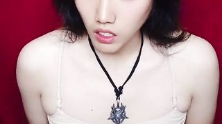 DUMB JAPANESE T-MODEL JIZM WHILE EYEING SISSY MENTAL DOMINATION (TOTAL)