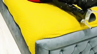 Flashing of my gams and orbs in the motel as i am bored and insane x - UKsexylegsTV