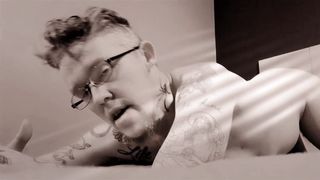 FTM Gives Jerk Off Instructions CEI Jerks Trans Guy Clean-Shaved Twat