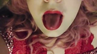 Sissy Juvia Jolie does some sex-positive aheago faces