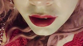 My face is total of jizm you think it suits me well crossdresser Juvia Jolie