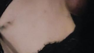 Sissy chinese CD dressed in elder sisters used underwear