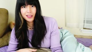 Nerdy classmate makes you comply her prick