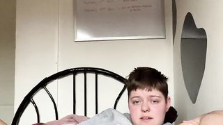 Trans stud Alexander sole fetish