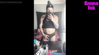 Vlog 05 Emma Ink - Transsexual Day by Day, Hj & Jizz Flow