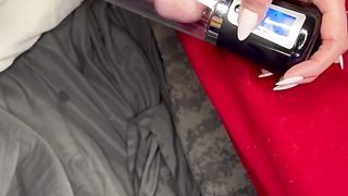 T-Model using a Man-Meat Pump on her Will-Less Sissy Shaft