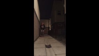 Tina out strutting at night