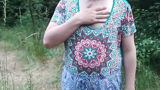 Femboy in the forest