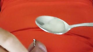 Sissy cheating AlexSandra slurps jism. Very First dosage