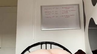 Trans dude Alexander is so super-naughty