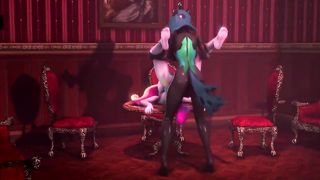 Dolls in My Tiny Horse have romp