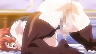 T-Girl Lesbo Internal Cumshot