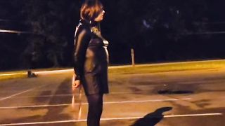 Self Public Restrain Bondage for Sissy