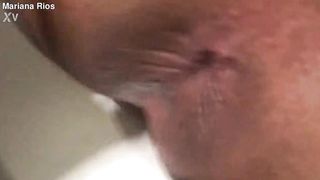 Mariana Rios lovemaking sans a protection
