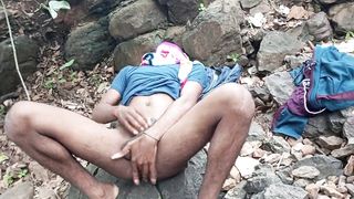 Had, a joy romance with plaything this morning amidst the stones in the nearby man sausage.