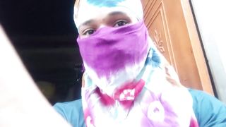 Morning time Having joy with a plaything in the backyard.