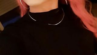 The Lil Sissy in Black Sundress