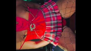 Clad up for numerous dumping sissygasms pt 1