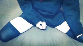 crossdresser　【声有り】　男の娘から出るえっちなミルク♡びゅびゅ～って手にかけちゃいました///　cumshot　リクエストありがとうございました♡