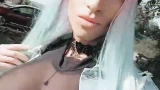 Nice taunting morning walk