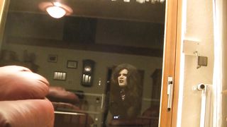 black haired ladyboy smoking a cigar