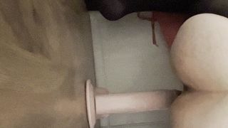 The opening of my fuckhole and the enjoyment as I go inwards