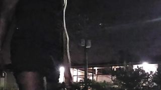 Black Crossdresser Gets Caught Showing Culo