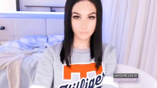 Beautiful trans teen solo masturbation