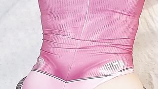 Unexperienced Sissy Railing a Black Fake Penis Self Pound Buttfuck Teaching