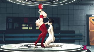 Lady medic wants a good-sized firm fuckpole. A magnificent dark haired gets pulverized by a bang-out cyborg in the sci-fi lab